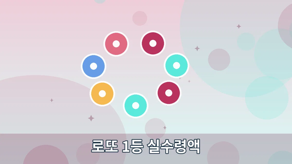 로또 1등 실수령액 안내 이미지 3